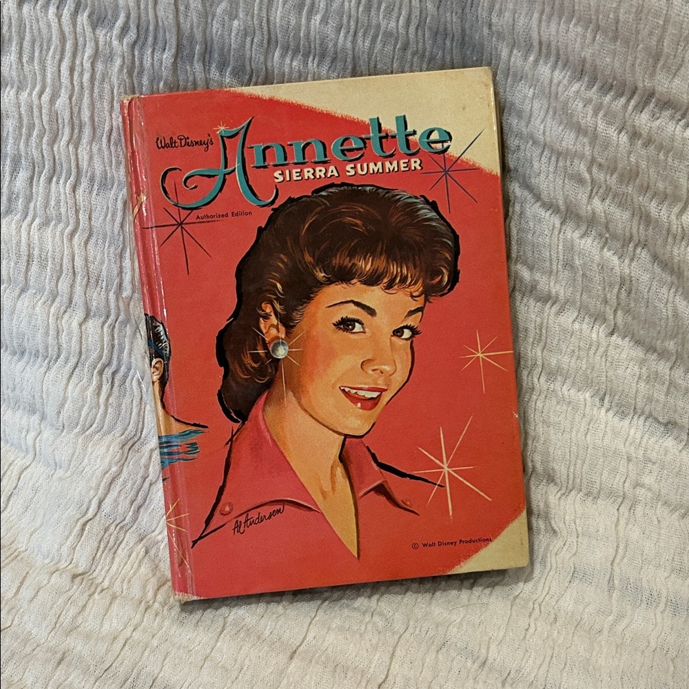 Walt Disney Annette Sierra Summer Coral Hardcover